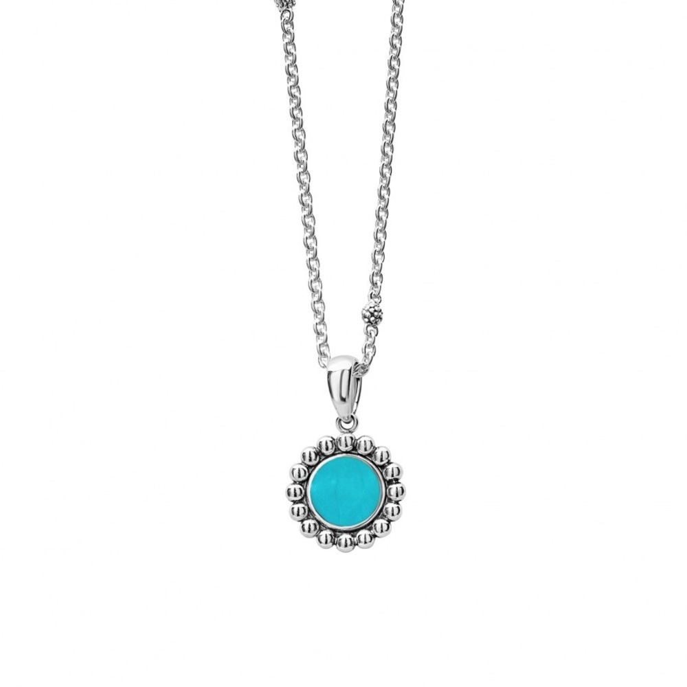 LAGOS Maya pendant in turquoise